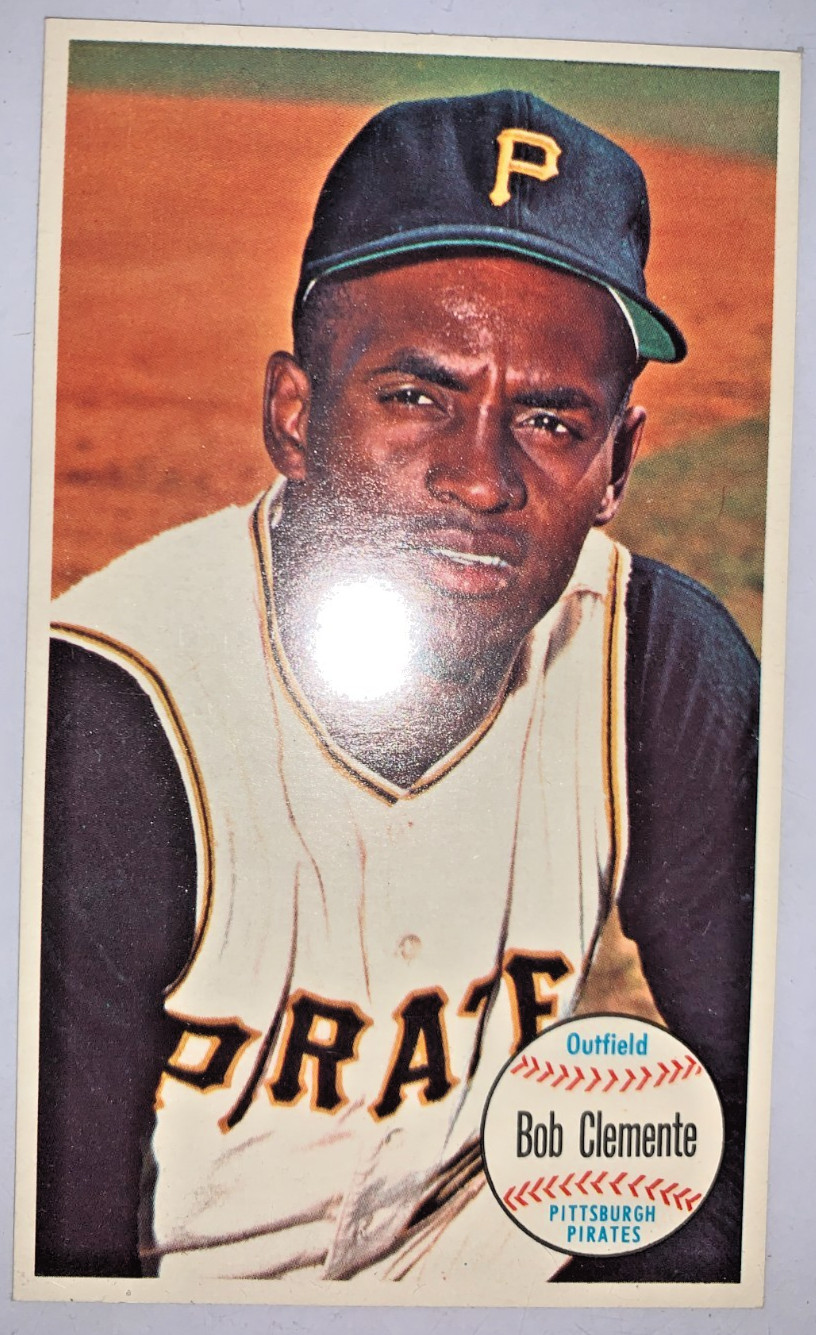 Beautiful Raw NM 1964 Topps Giants 11 Bob Clemente HOF GOAT Pittsburgh Pirates Beautiful Raw NM 1964 Topps Giants 11 Bob Clemente HOF GOAT Pittsburgh Pirates