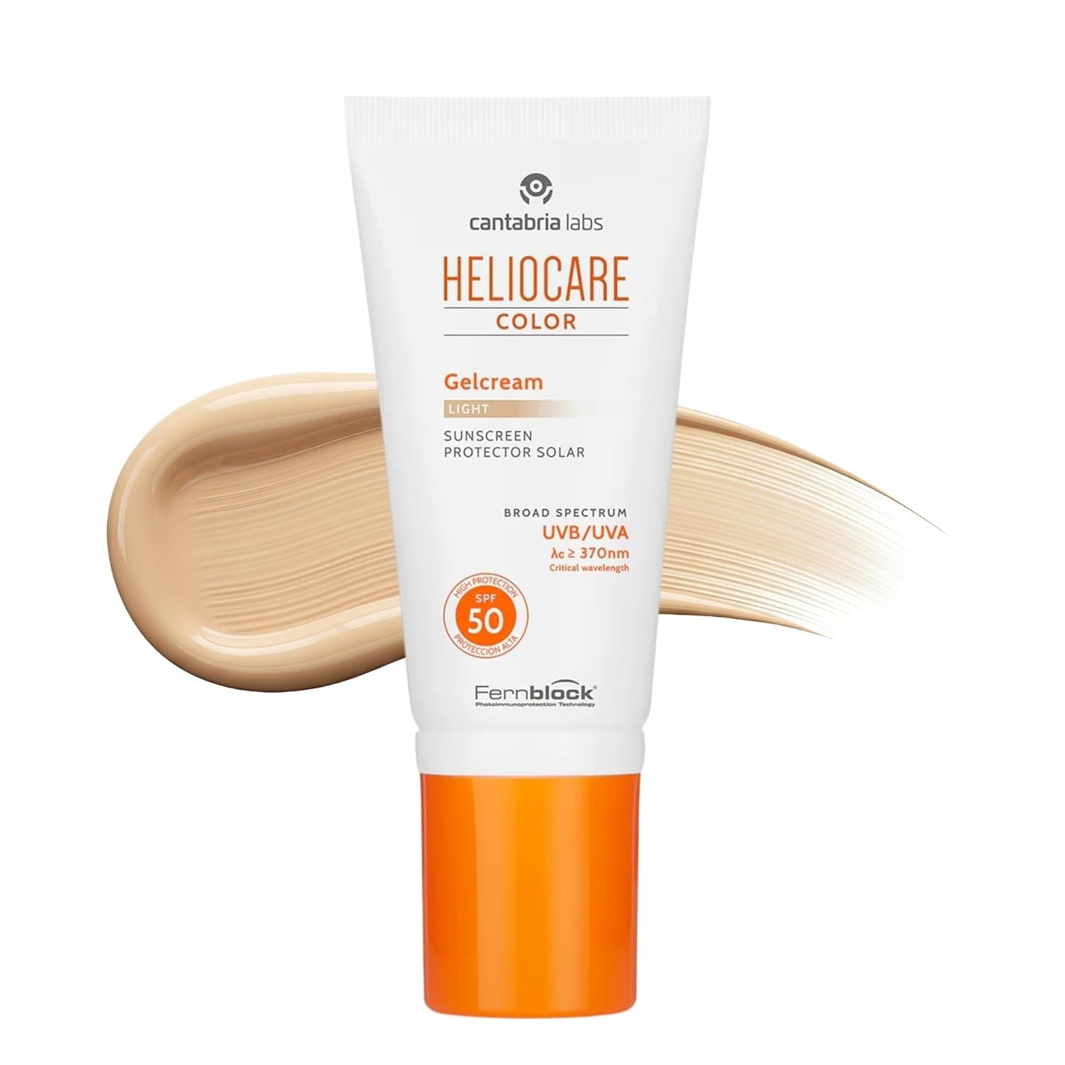 Heliocare Color Gel Cream SPF 50 Tinted Sunscreen - Light 50 ml 