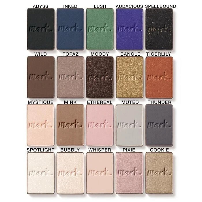 Avon mark Eyeshadow Singles...Shimmer & Mattes Avon mark Eyeshadow Singles...Shimmer & Mattes