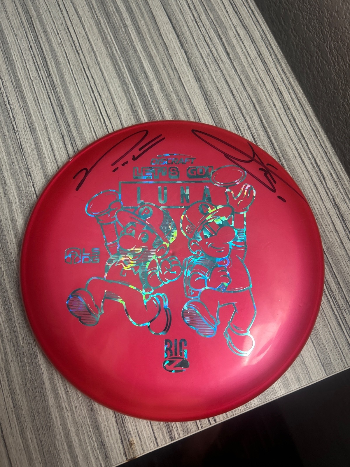 “Let’s go” level up luna discraft