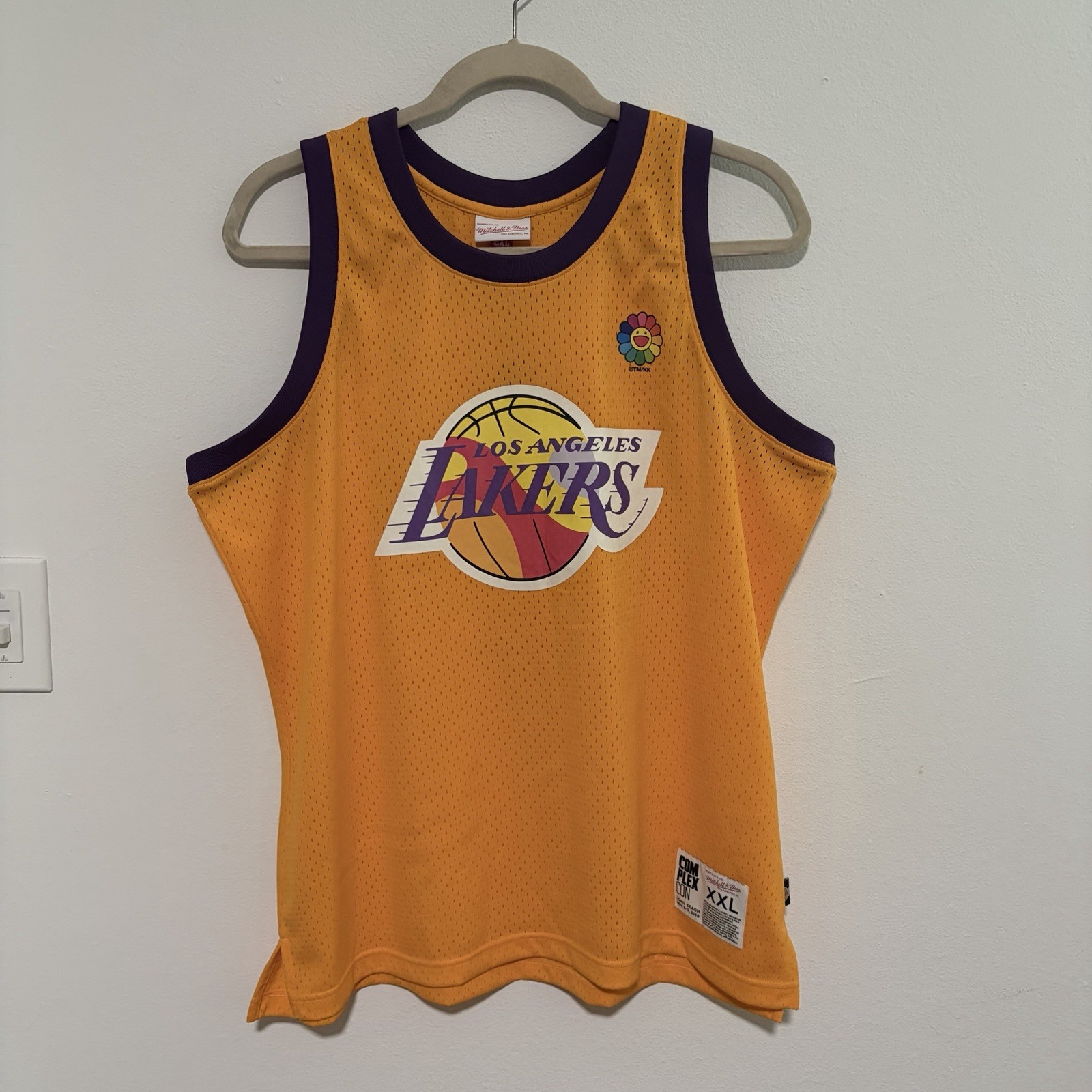 TAKASHI MURAKAMI x COMPLEXCON \'LA Lakers\' Basketball Jersey Kobe Lebron 2XL