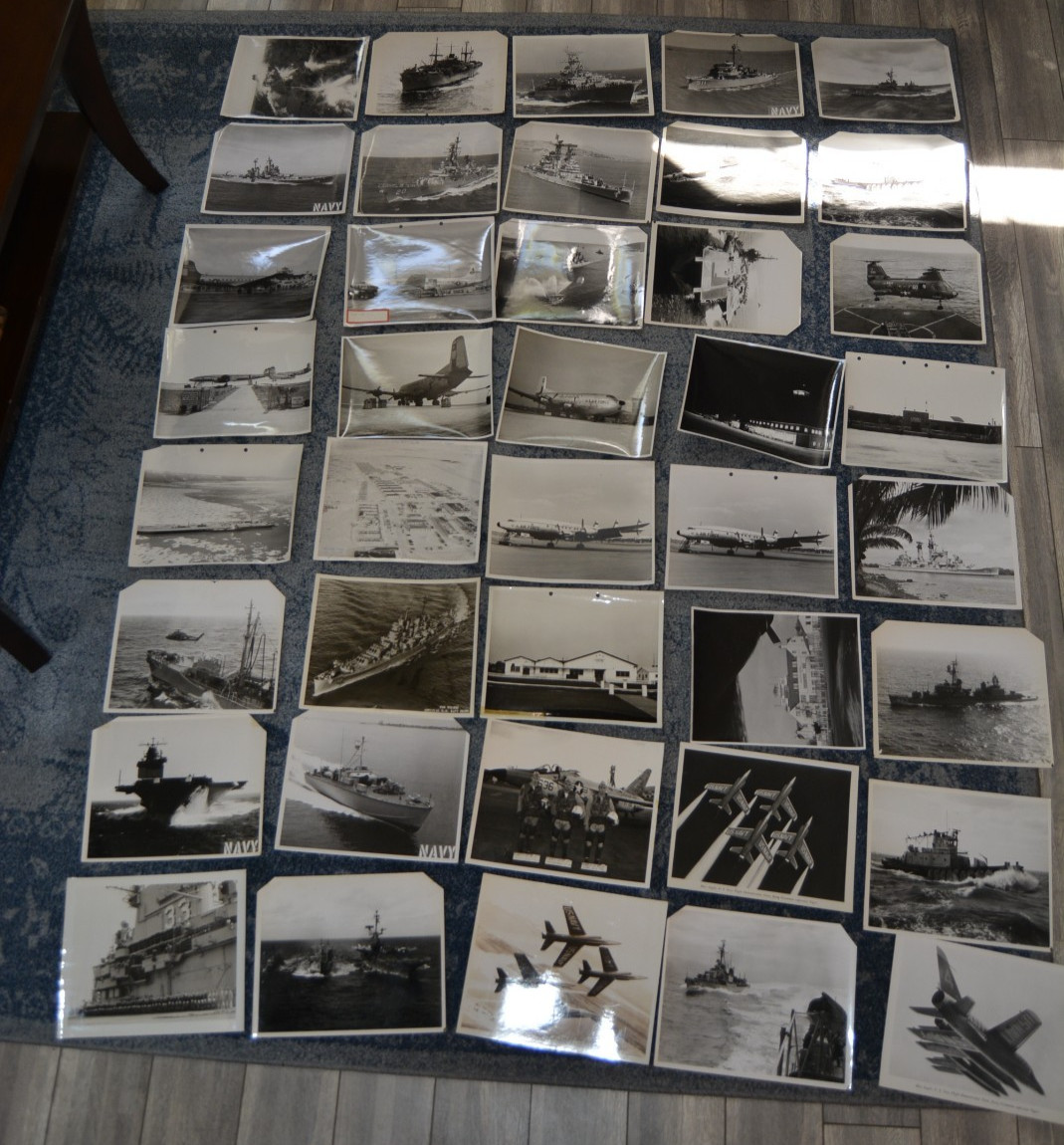 Collection of 116 Original U.S. Military Photographs – Navy, Army, Air Force & M