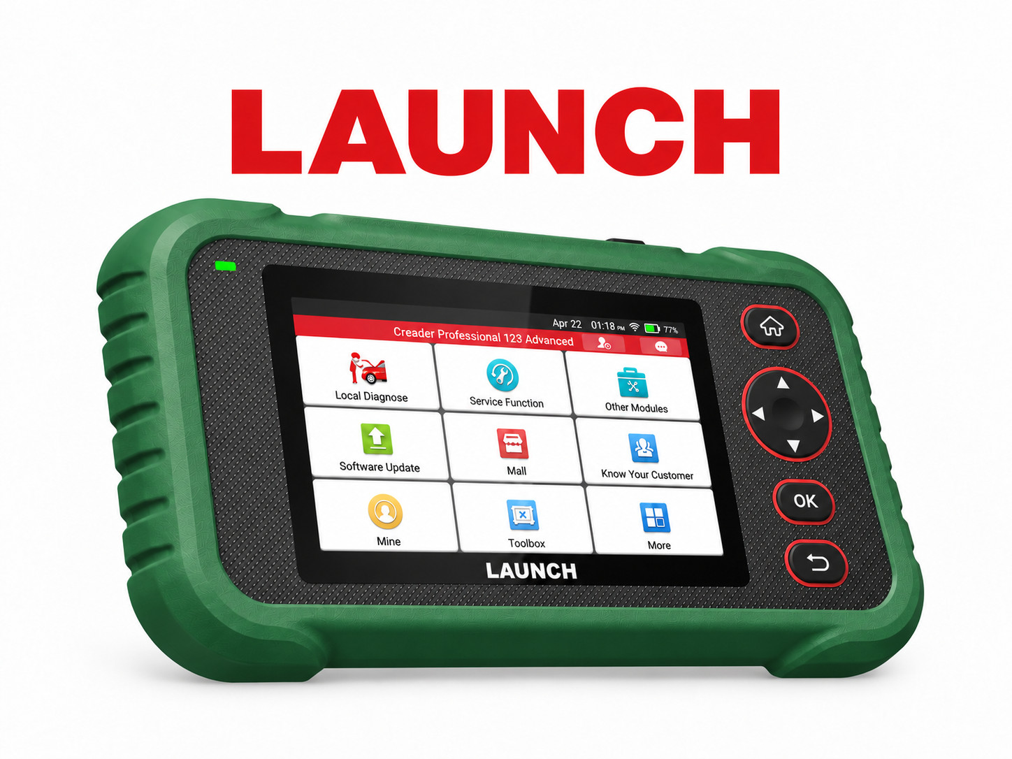 LAUNCH CRP129S Expert OBD2 Scanner 4 System Diagnosis FCA SGW 13 Service Green