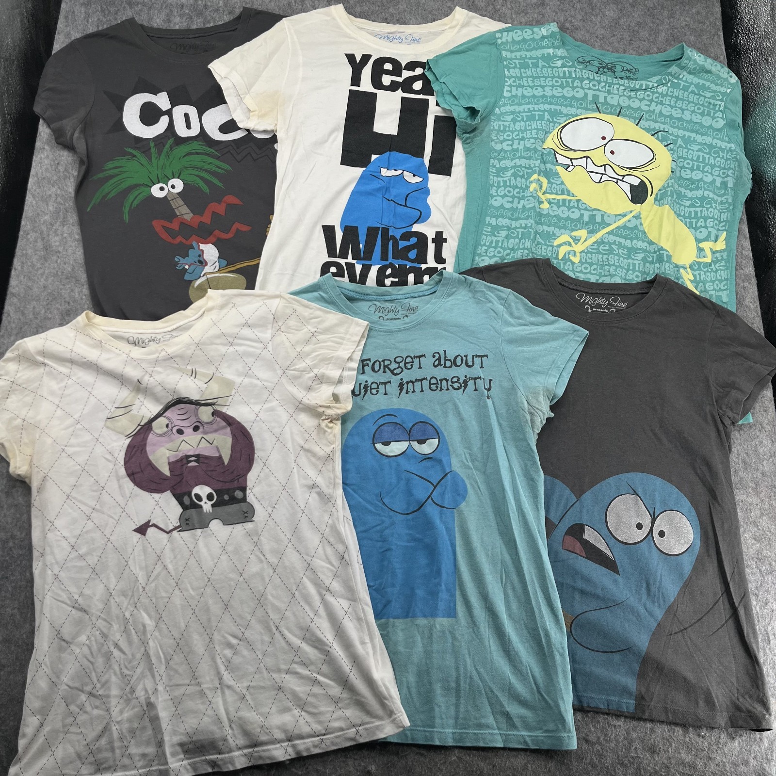 Y2K Mighty Fine Fosters Home For Imaginary Friends Rare Shirt Lot of 6 XL