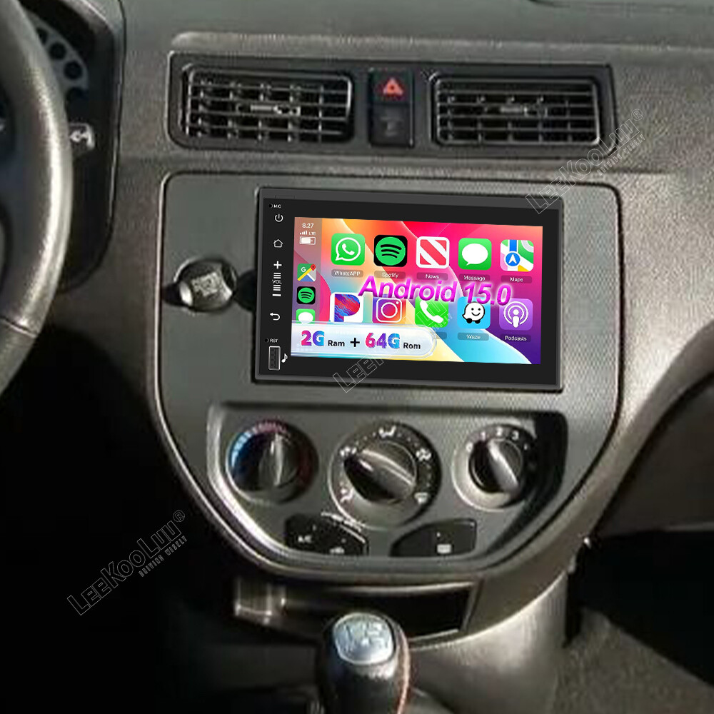 For 2005-2007 Ford Focus Apple CarPlay Android 15 Car Stereo Radio GPS WiFi 64G
