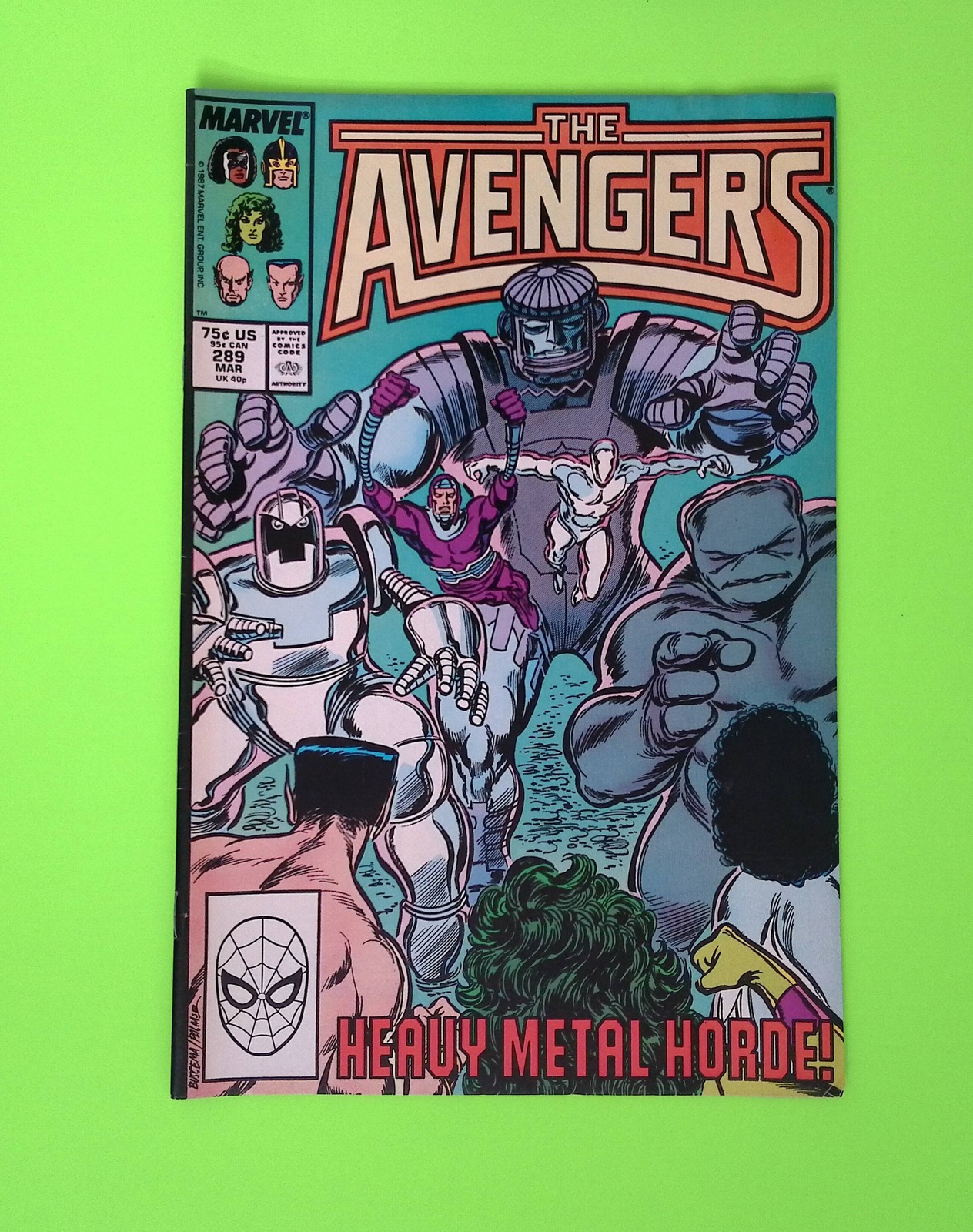 Avengers #289 Vol. 1 1988 Marvel Comics 1st App High Grade Comic Book Q129-39