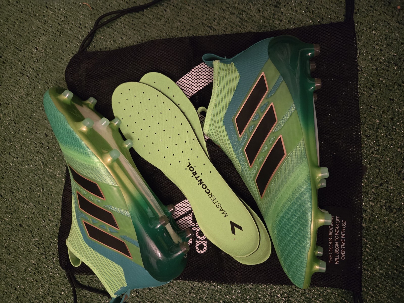 NEW ADIDAS ACE 17+ PURECONTROL FG BB5950 LIMITED EDITION SOLAR GREEN SIZE 9.5 NEW ADIDAS ACE 17+ PURECONTROL FG BB5950 LIMITED EDITION SOLAR GREEN SIZE 9.5