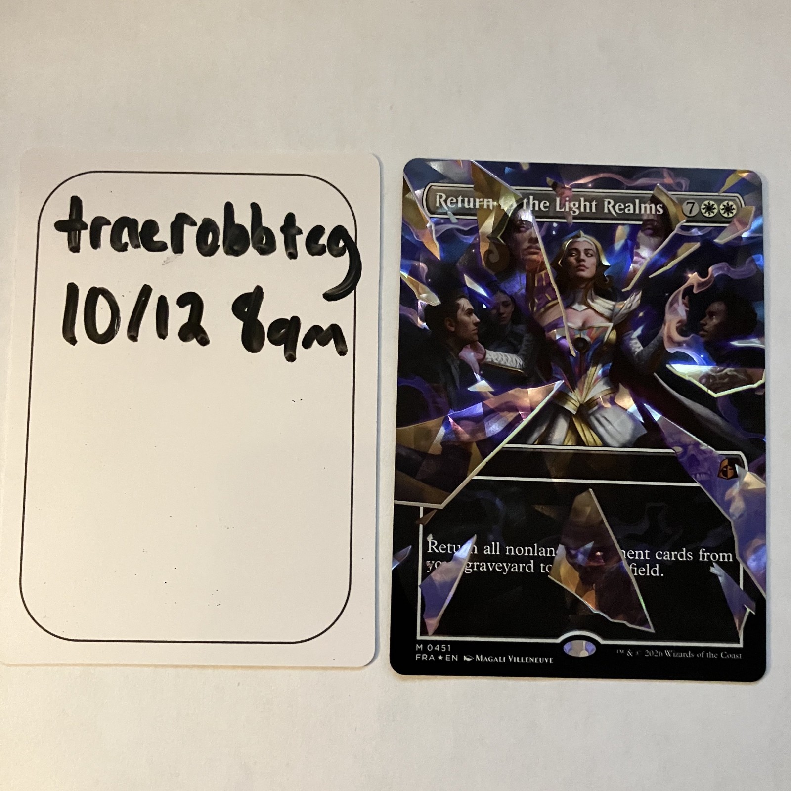 Return to the Light Realms - Reality Fracture #451 - Foil Mythic Rare - MTG Return to the Light Realms - Reality Fracture #451 - Foil Mythic Rare - MTG