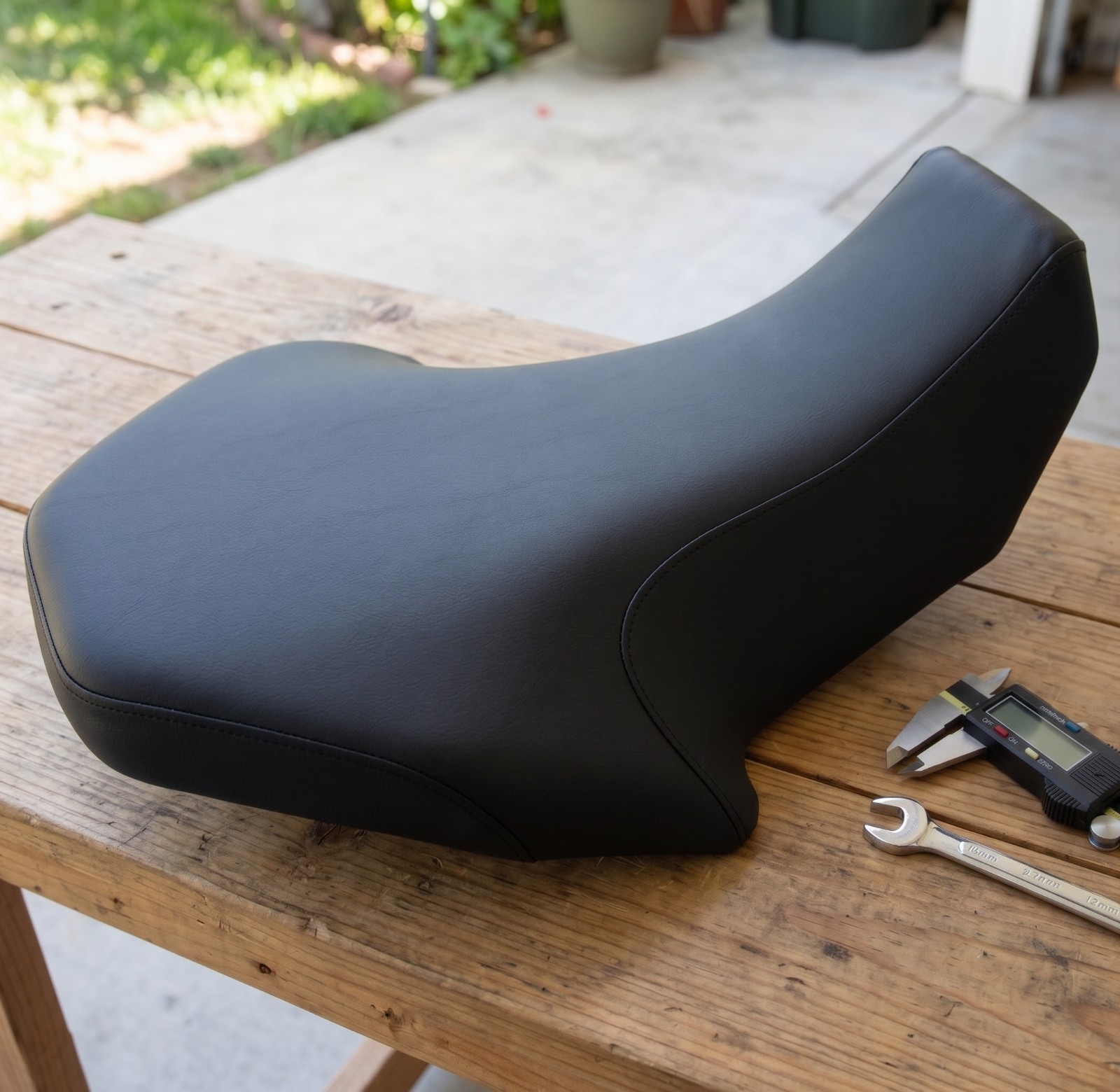 Kawasaki KFX80 Seat Cover For 2003 To 2006 Models Black Vinyl Seat Cover