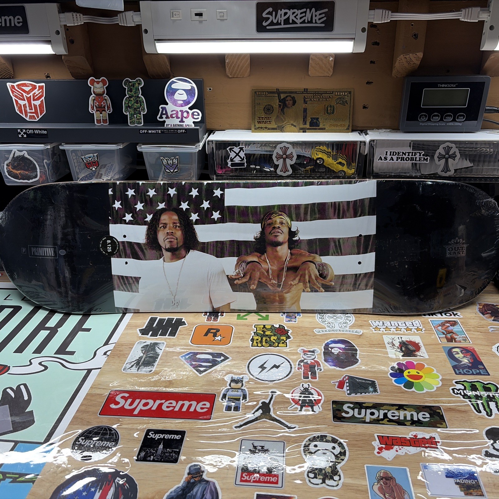 RARE OutKast Stankonia Album Primitive Skateboard Deck. Ships Free RARE OutKast Stankonia Album Primitive Skateboard Deck. Ships Free