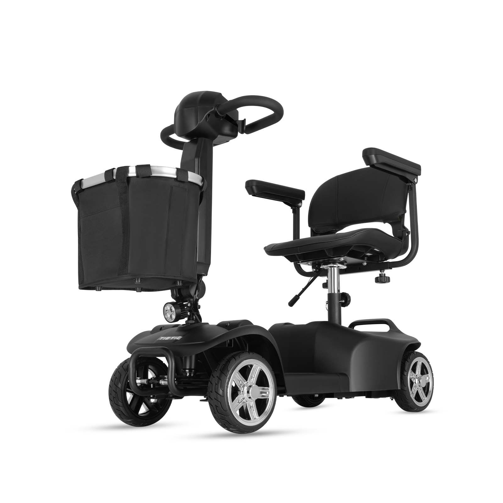 URLIFE Foldable Senior 4 Wheel Electric Mobility Scooter 250W Electric Scooter
