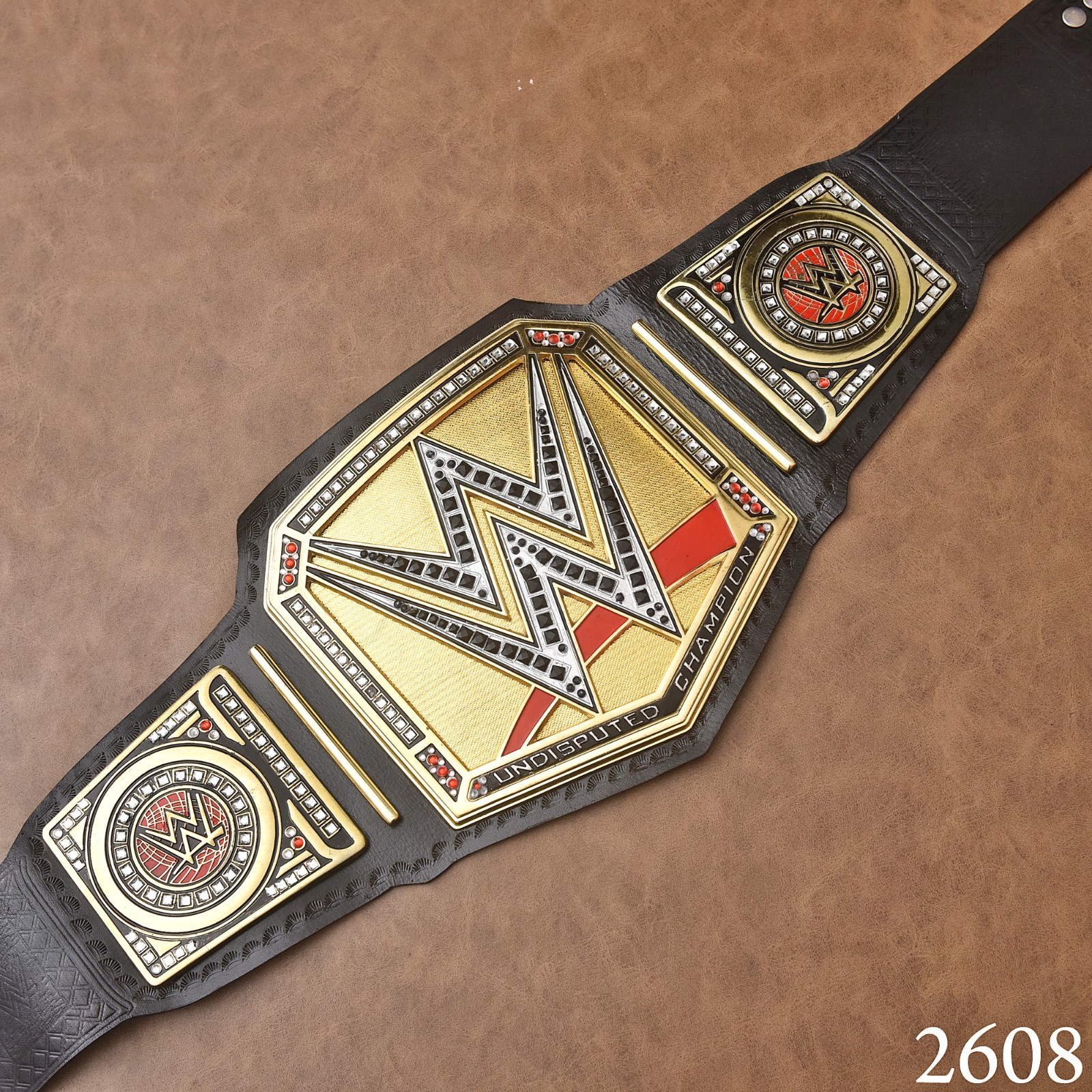 New Undisputed Heavyweight Championship Replica Title Belt 6MM Brass Adult Size