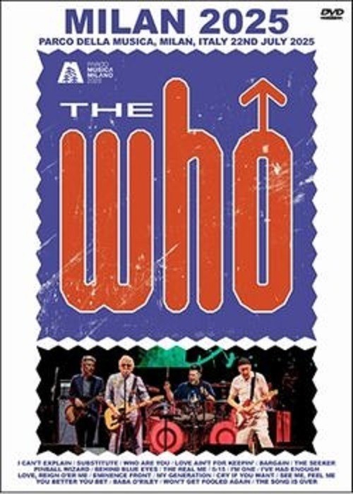 THE WHO / MILAN 2025 - THE SONG IS OVER (2DVD)