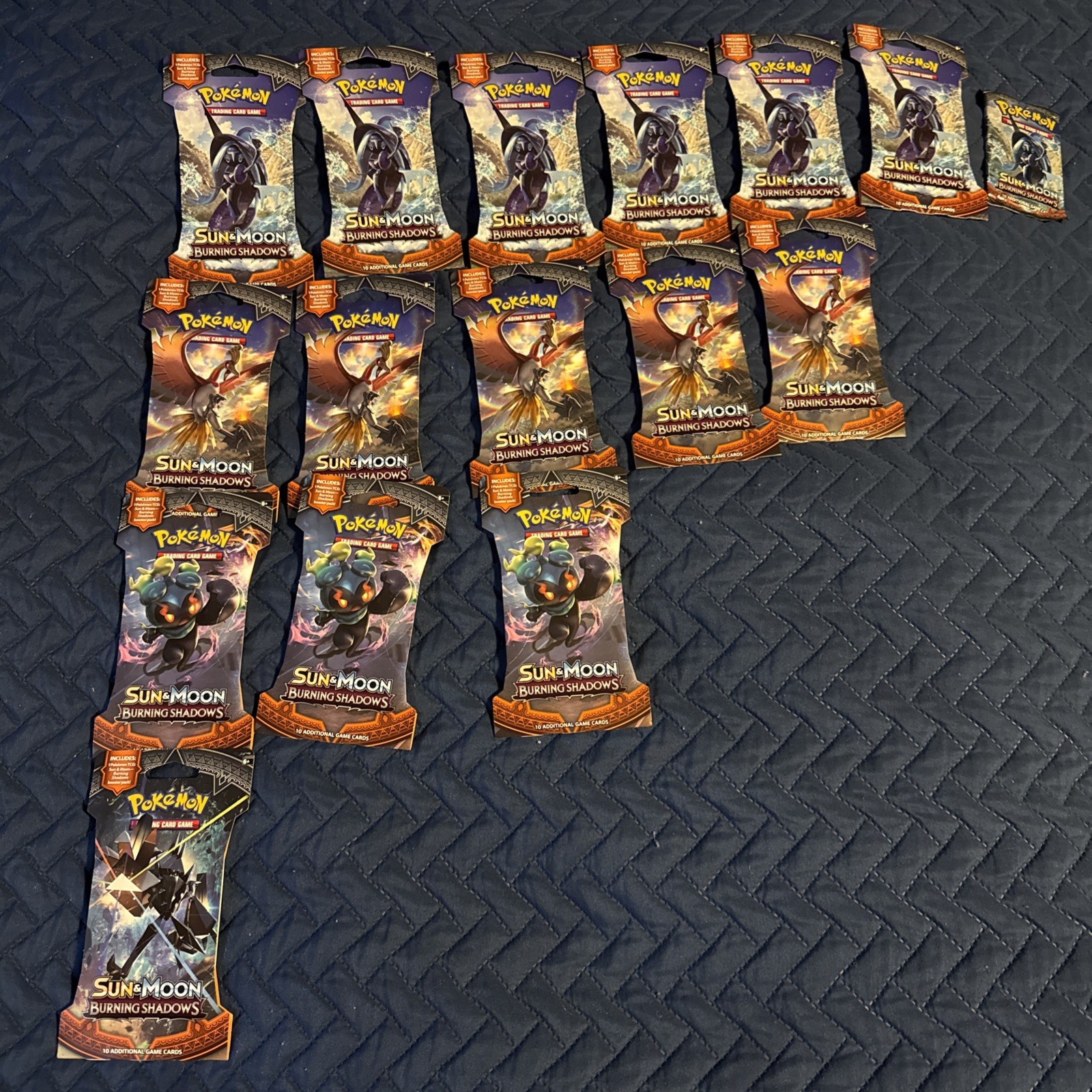 Pokemon 2017 Sun & Moon Burning Shadows Sleeved Booster Pack Pokemon 2017 Sun & Moon Burning Shadows Sleeved Booster Pack