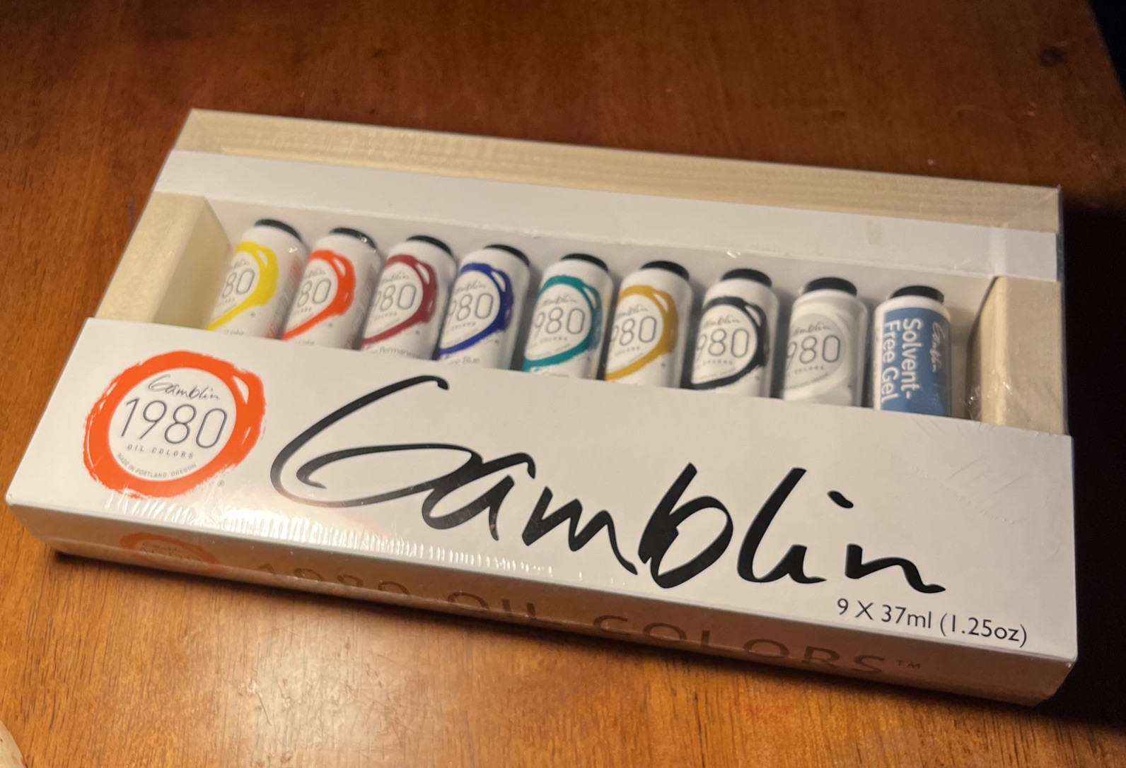 LIMITED Gamblin 1980 Oil PAINTS Artist Quality Colors Exclusive Set 9pc X 37ml LIMITED Gamblin 1980 Oil PAINTS Artist Quality Colors Exclusive Set 9pc X 37ml