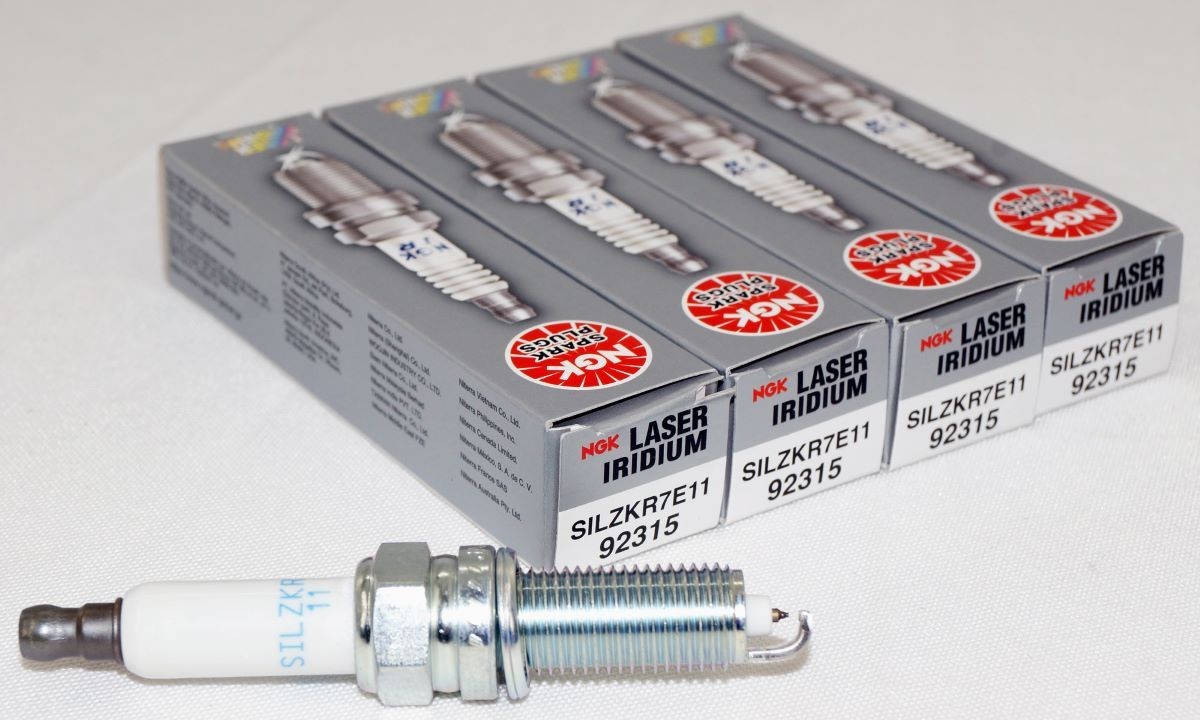 4 Pack Genuine NGK 92315 Laser Iridium Spark Plugs SILZKR7E11 for Hyundai Kia 4 Pack Genuine NGK 92315 Laser Iridium Spark Plugs SILZKR7E11 for Hyundai Kia