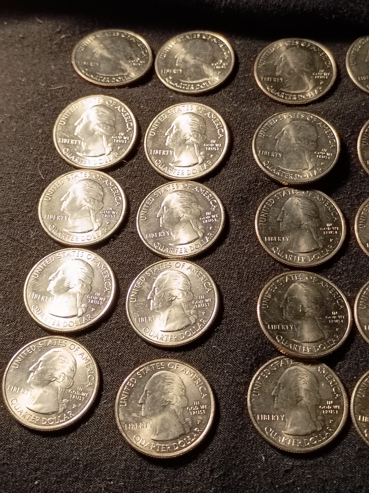 Lot Of 48 Bu 2015 p Homestead Quarters 12 Pre Snow On Roof Die Break's Bucket... Lot Of 48 Bu 2015 p Homestead Quarters 12 Pre Snow On Roof Die Break's Bucket...