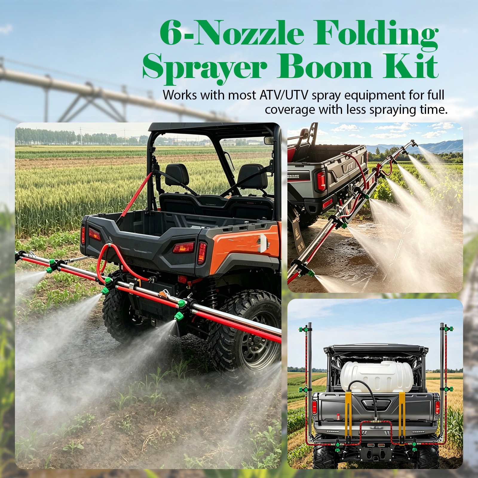 6-Nozzle Folding Sprayer Boom 122\