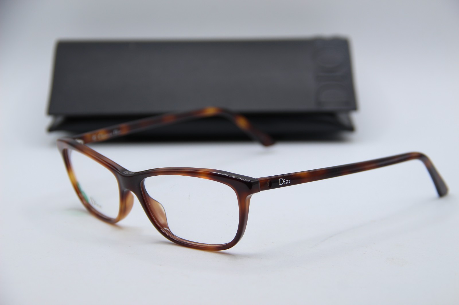 NEW DIOR CHRISTIAN DIOR N56 HAVANA AUTHENTIC FRAMES EYEGLASSES 53-14