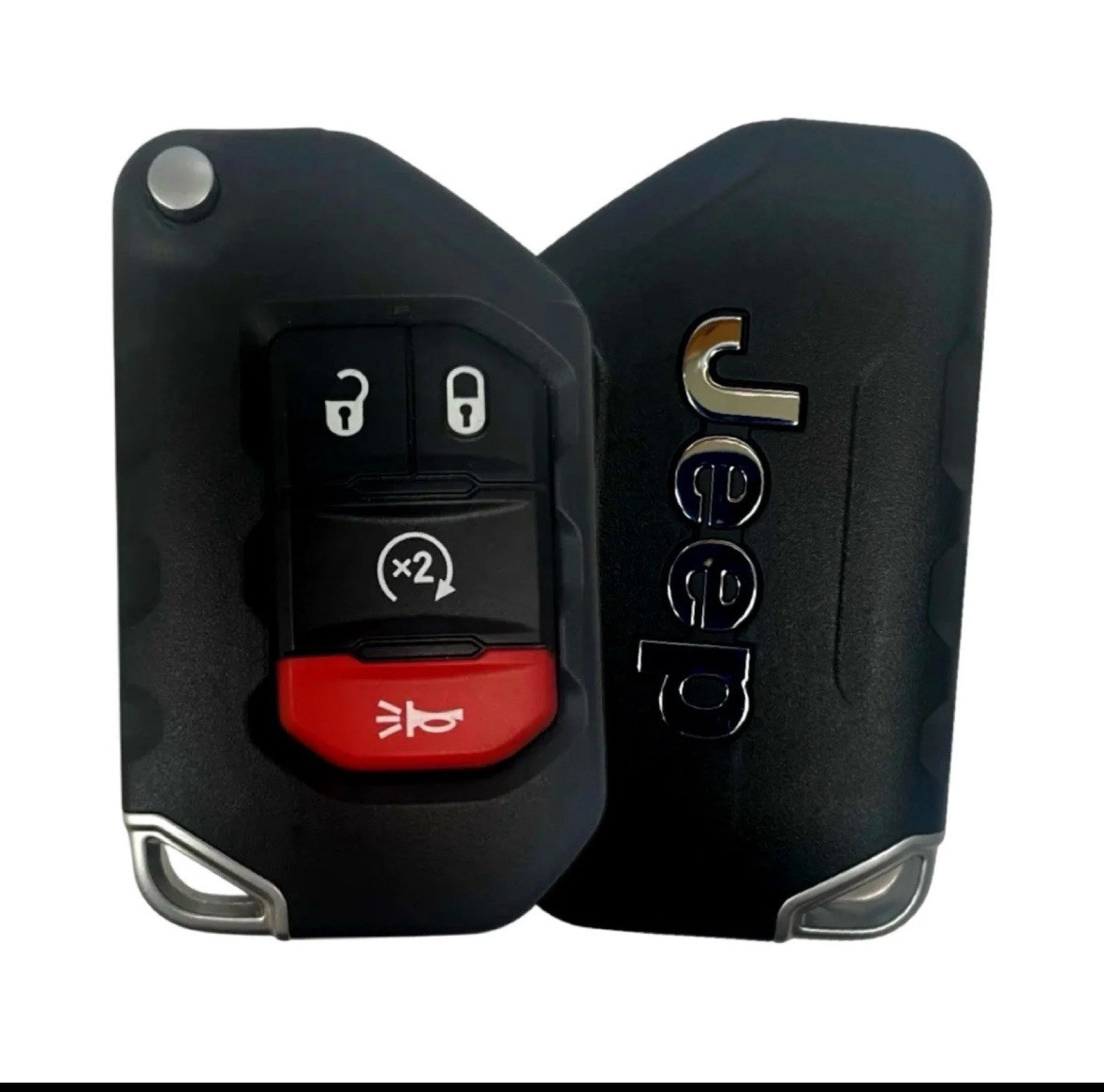 OEM UNLOCKED 2018 - 2025 Jeep Wrangler SMART Remote Flip Key 4B OHT1130261 OEM UNLOCKED 2018 - 2025 Jeep Wrangler SMART Remote Flip Key 4B OHT1130261