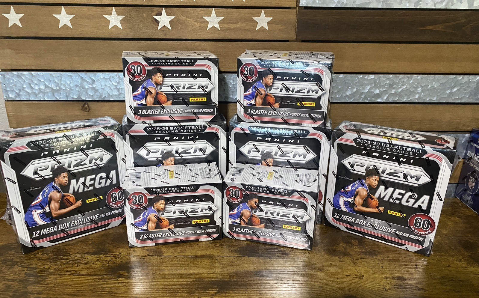 🔥🏀2025-2026 Panini NBA Prizm Lot - 4 Mega’s & 4 Blasters - Factory Sealed🏀🔥 🔥🏀2025-2026 Panini NBA Prizm Lot - 4 Mega’s & 4 Blasters - Factory Sealed🏀🔥