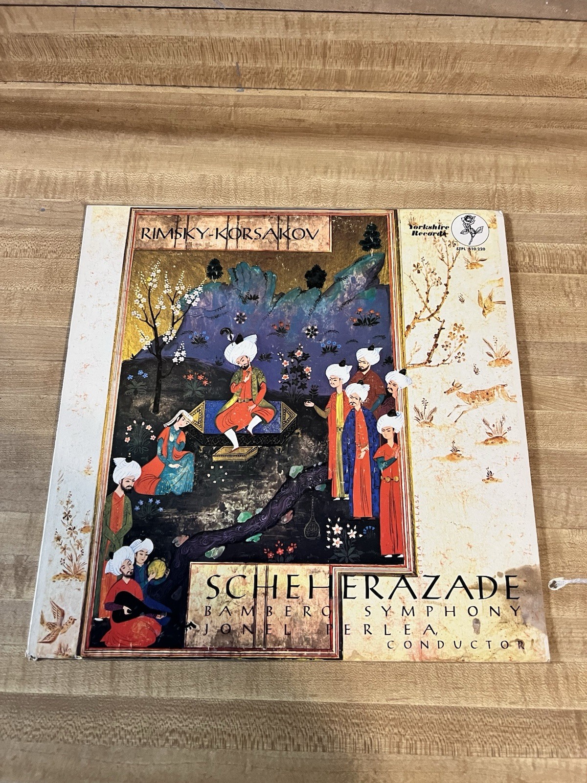 Rimsky-Korsakov Scheherazade Perlea 1963 Stereo LP Van Gelder Yorkshire