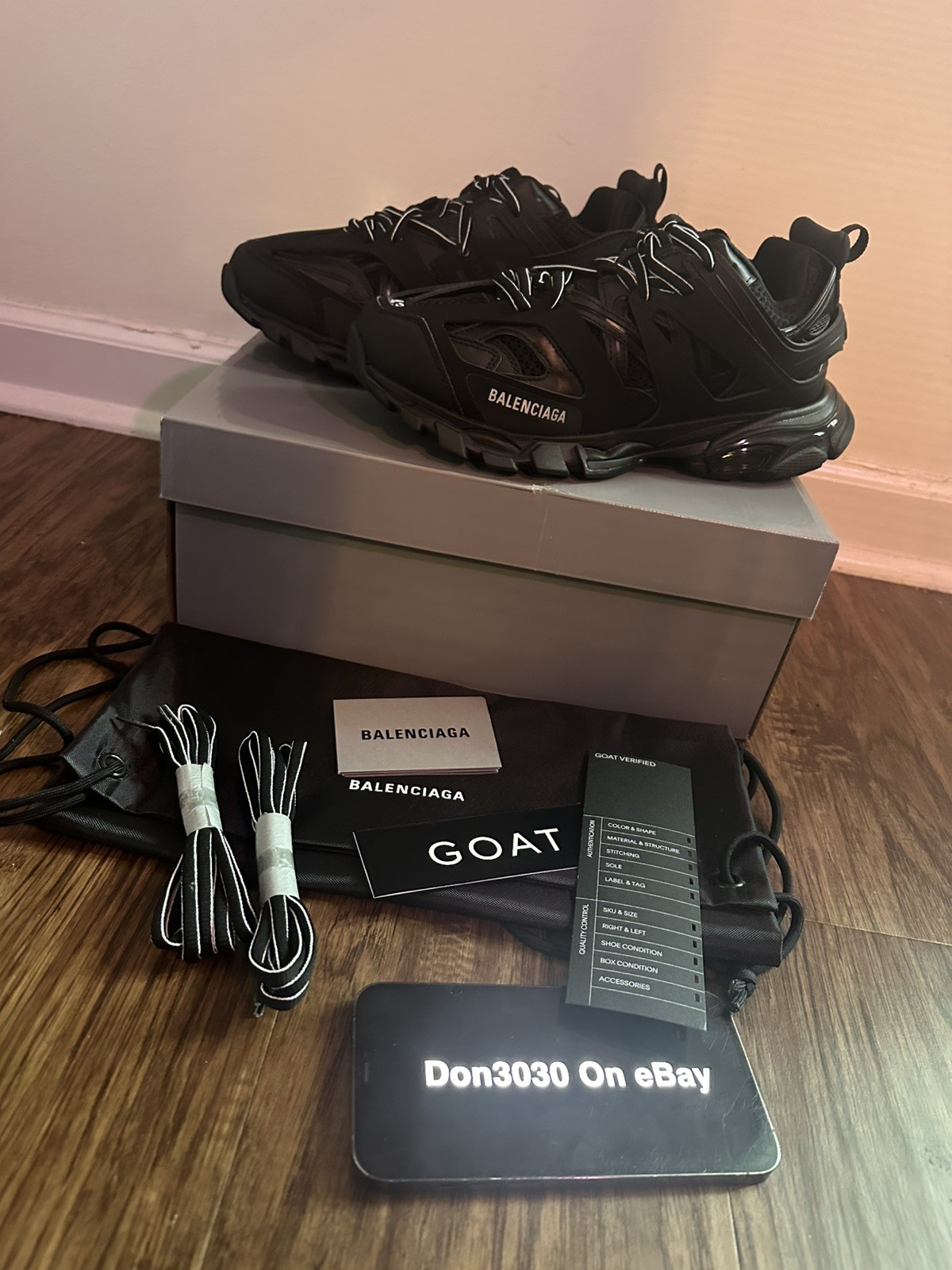(2026) Balenciaga Track Sneaker ‘Triple Black’ - Size 10 US / 43 EU (2026) Balenciaga Track Sneaker ‘Triple Black’ - Size 10 US / 43 EU