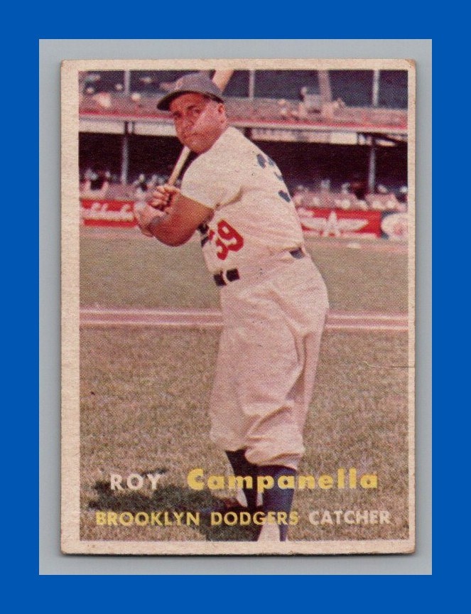 1957 Topps - Roy Campanella #210 1957 Topps - Roy Campanella #210
