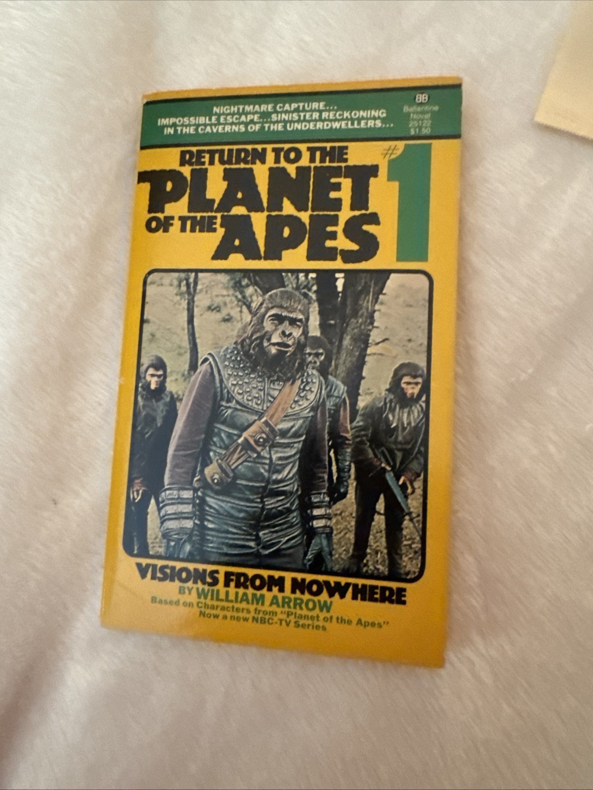 RETURN TO THE PLANET OF THE APES #1 VISIONS FROM NOWHERE First Edition 1976 RETURN TO THE PLANET OF THE APES #1 VISIONS FROM NOWHERE First Edition 1976