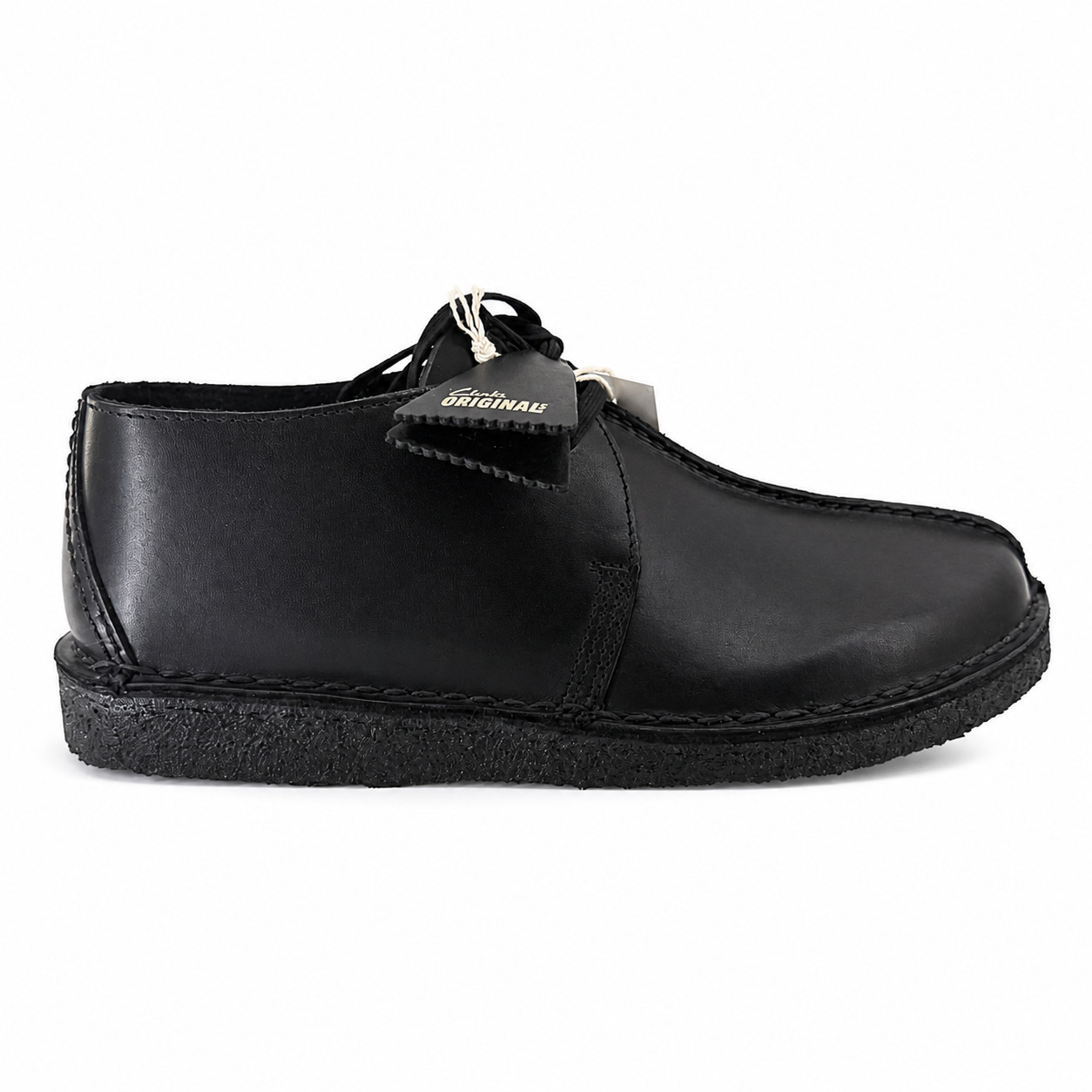 Clarks Originals Desert Trek Men's Black Smooth Shoes 26181135 Clarks Originals Desert Trek Men's Black Smooth Shoes 26181135