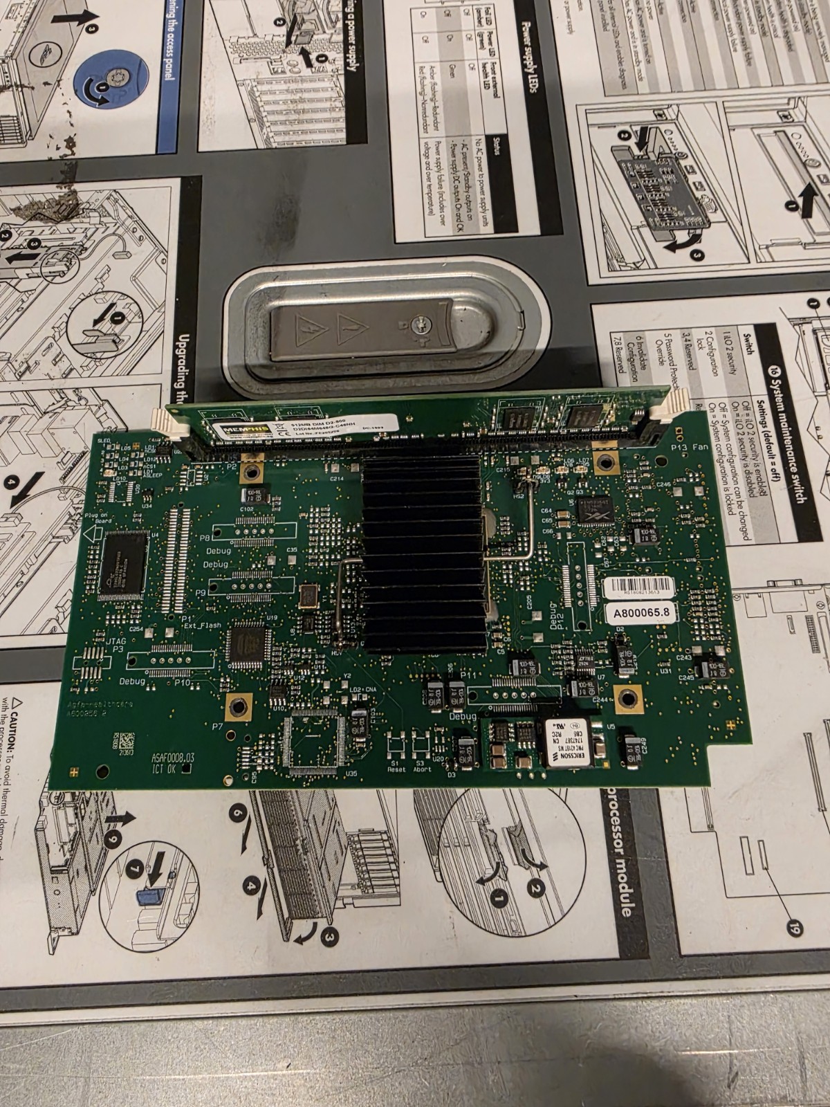 AGFA drystar 5301 Mainboard+ram 512mb  A800065.8  Rs1808213613  A600256.2