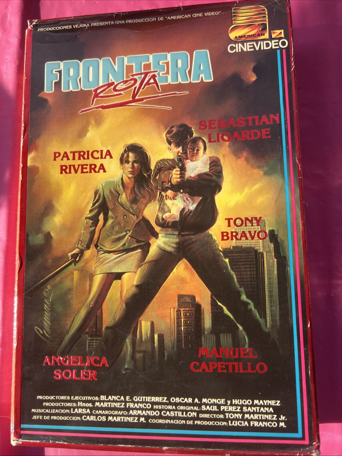 Frontera Roja (vhs)