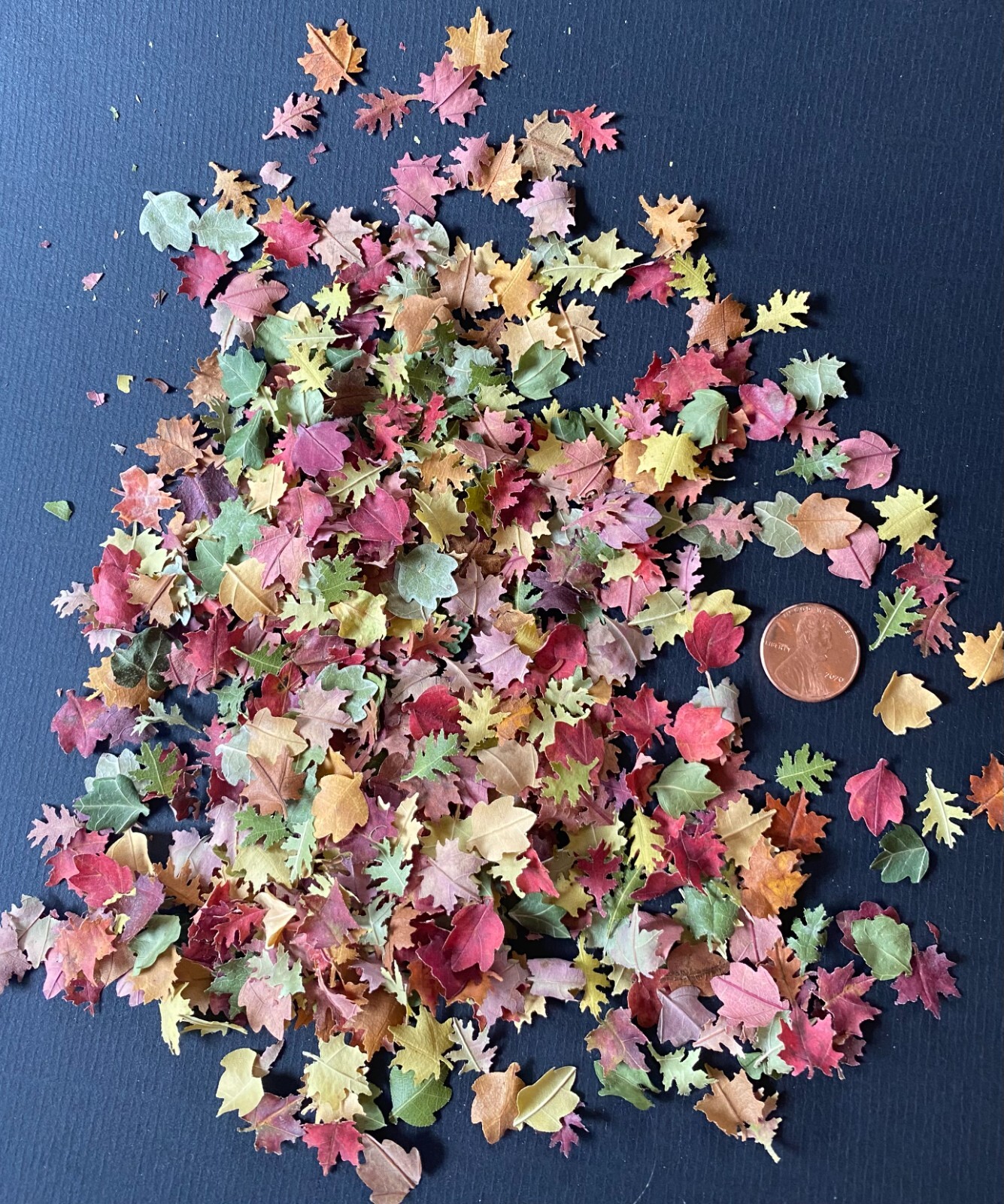 Dollhouse REAL FALL LEAVES - 100+ Leaves (1:12 Scale)