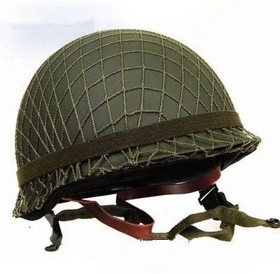 WWII US Army M1 Helmet WW2 Gear WW2 Helmet Metal Steel Shell Replica.....