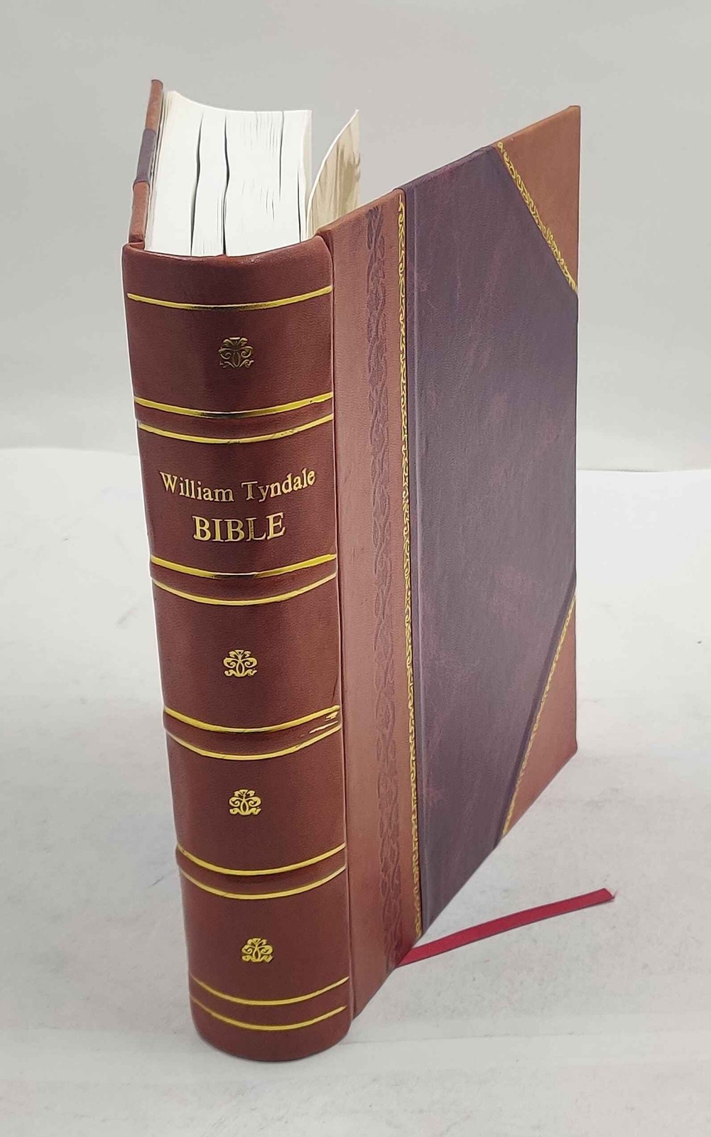 William Tyndale Bible New Testament [Leather Bound]