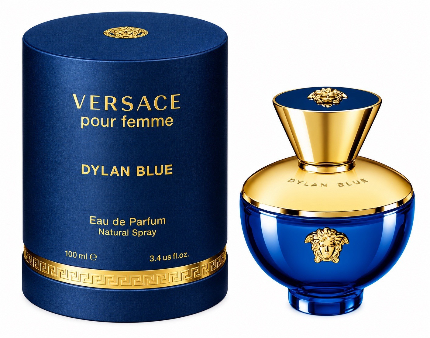 Versace Dylan Blue 3.4 oz EDP Perfume for Women Brand New Tester