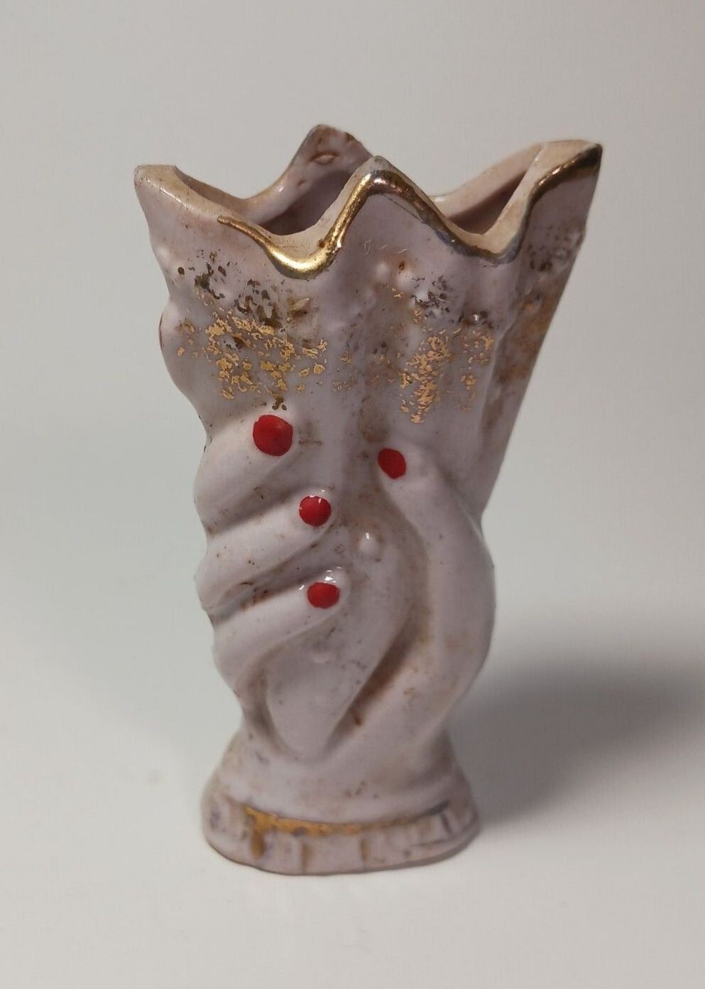 Vintage Unusual Ladies Hand Vase, Made in Japan Vintage Unusual Ladies Hand Vase, Made in Japan