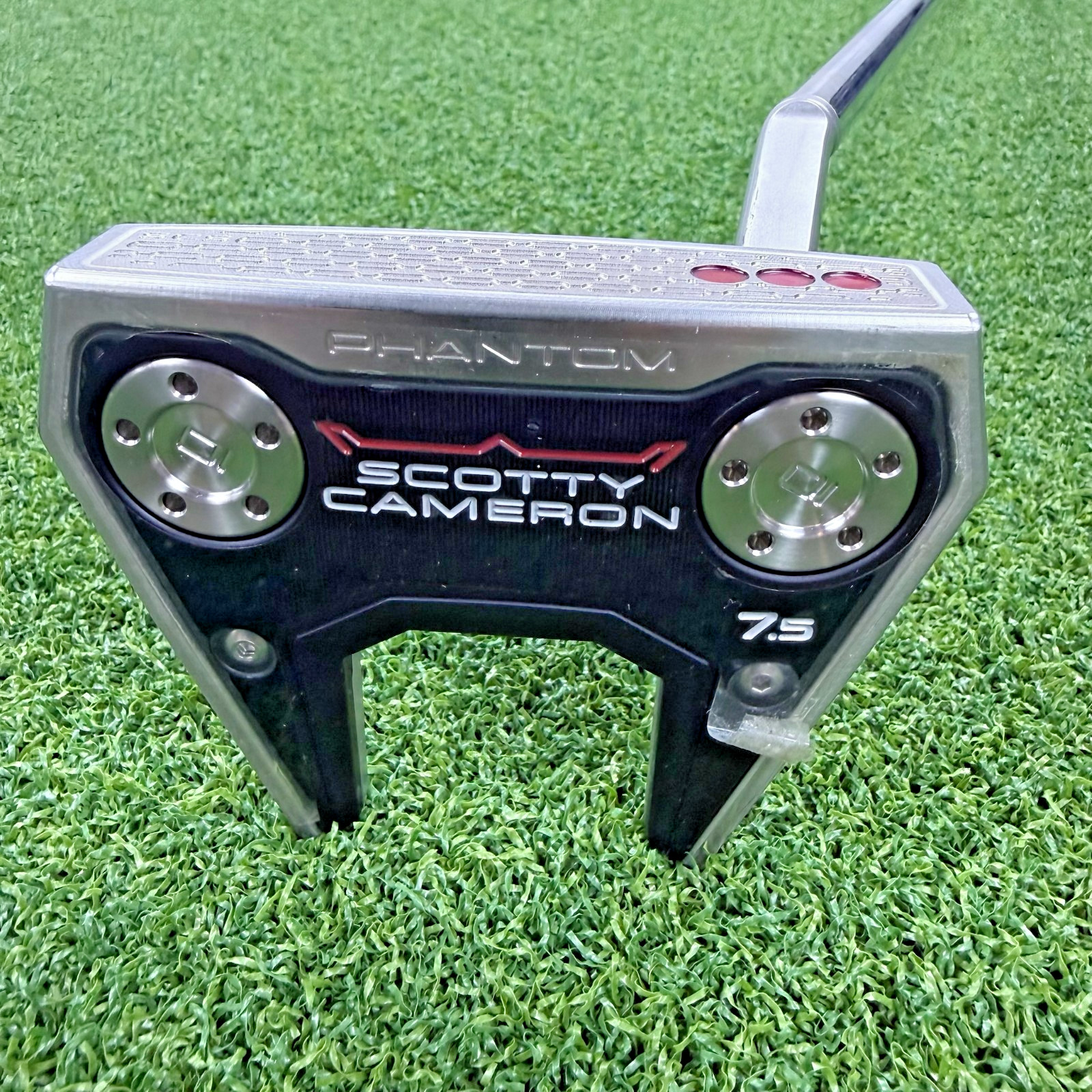Titleist 2026 Scotty Cameron Phantom 7.5 Putter RH Regular Shaft Pistol Grip