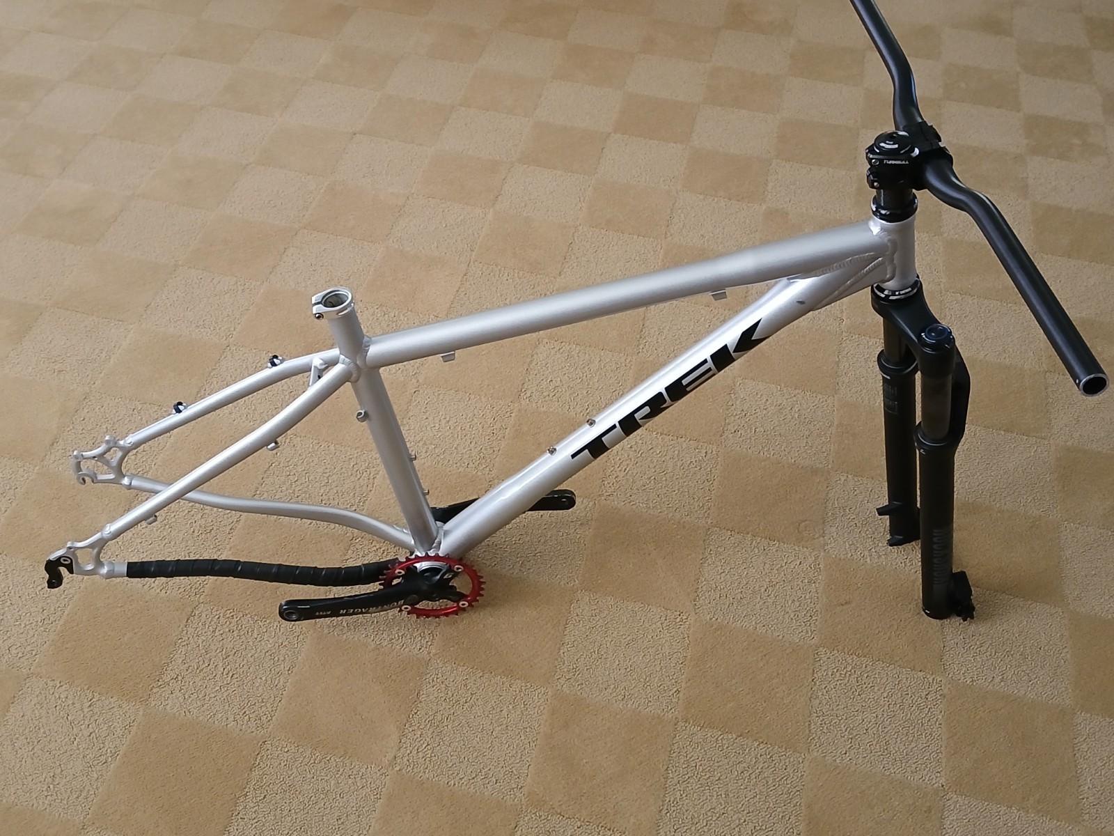 2012 Trek TMC Race Frame + Fork + Parts, 29 inch wheels