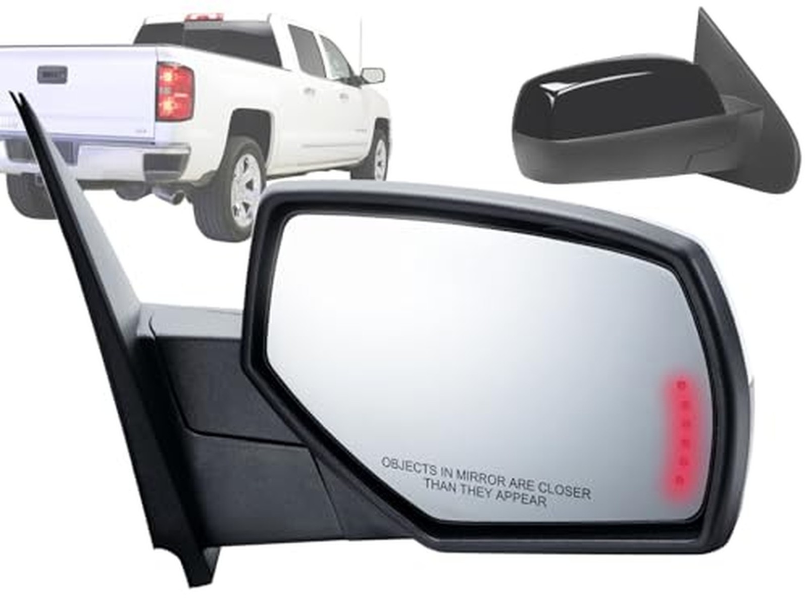 APA Replacement Exterior Rear View Mirror for 2014-2018 SILVERADO SIERRA GM P... APA Replacement Exterior Rear View Mirror for 2014-2018 SILVERADO SIERRA GM P...