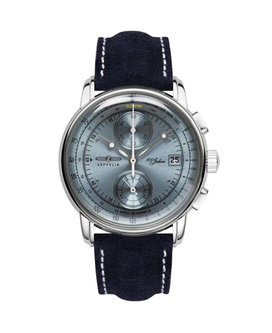 ZEPPELIN Men Analog Quartz Casual Watch Classic Dress Blue Dial Waterproof Round