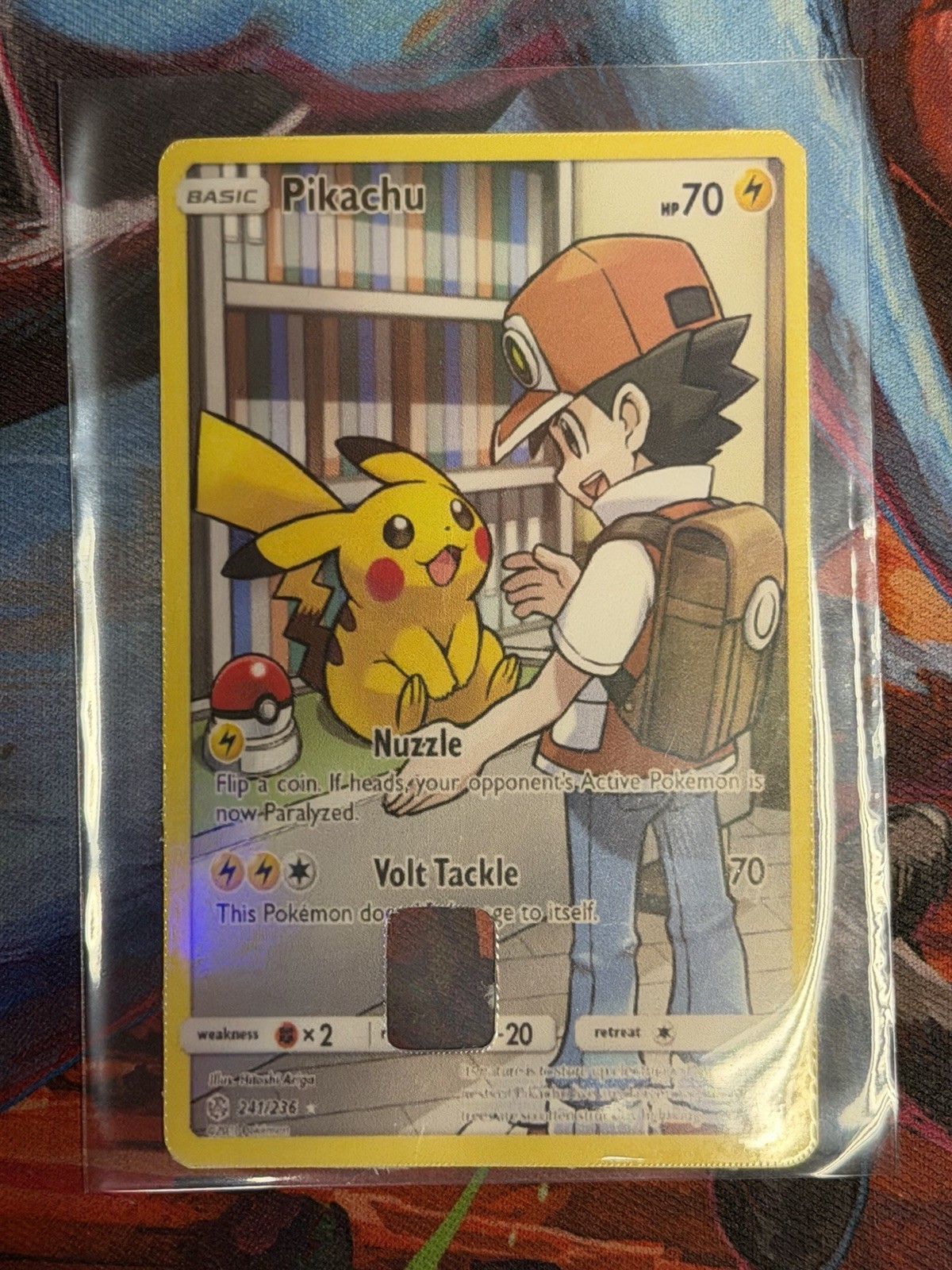 Pikachu Cosmic Eclipse 241/236 CREDIT CARD SKIN