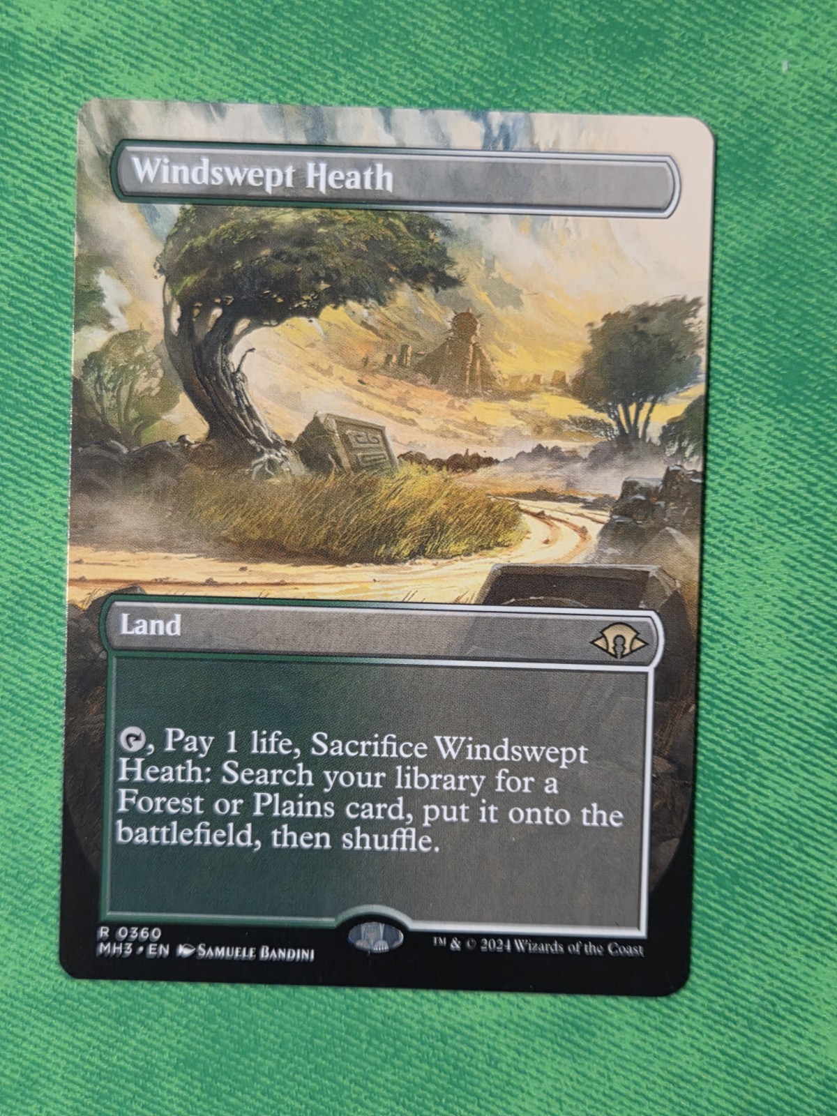 Windswept Heath (Borderless) Modern Horizons 3 Regular NM Windswept Heath (Borderless) Modern Horizons 3 Regular NM