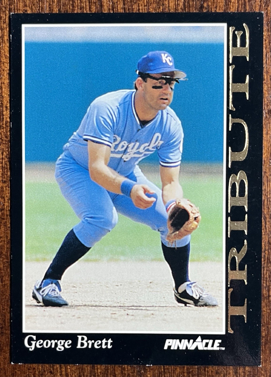 1993 Pinnacle Baseball George Brett Tribute #1 of 10 Royals HOF 1993 Pinnacle Baseball George Brett Tribute #1 of 10 Royals HOF