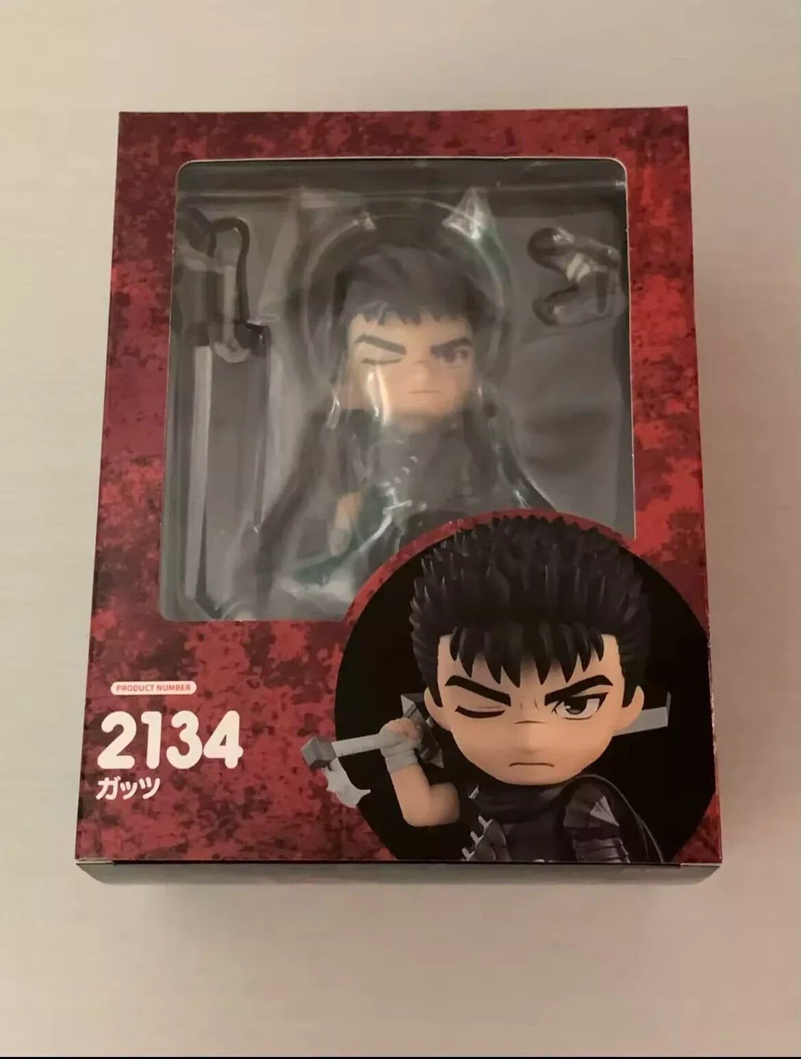 Berserk Brave Black Swordsman Nendoroid 2134 PVC Plastic Toys Model Gifts Berserk Brave Black Swordsman Nendoroid 2134 PVC Plastic Toys Model Gifts