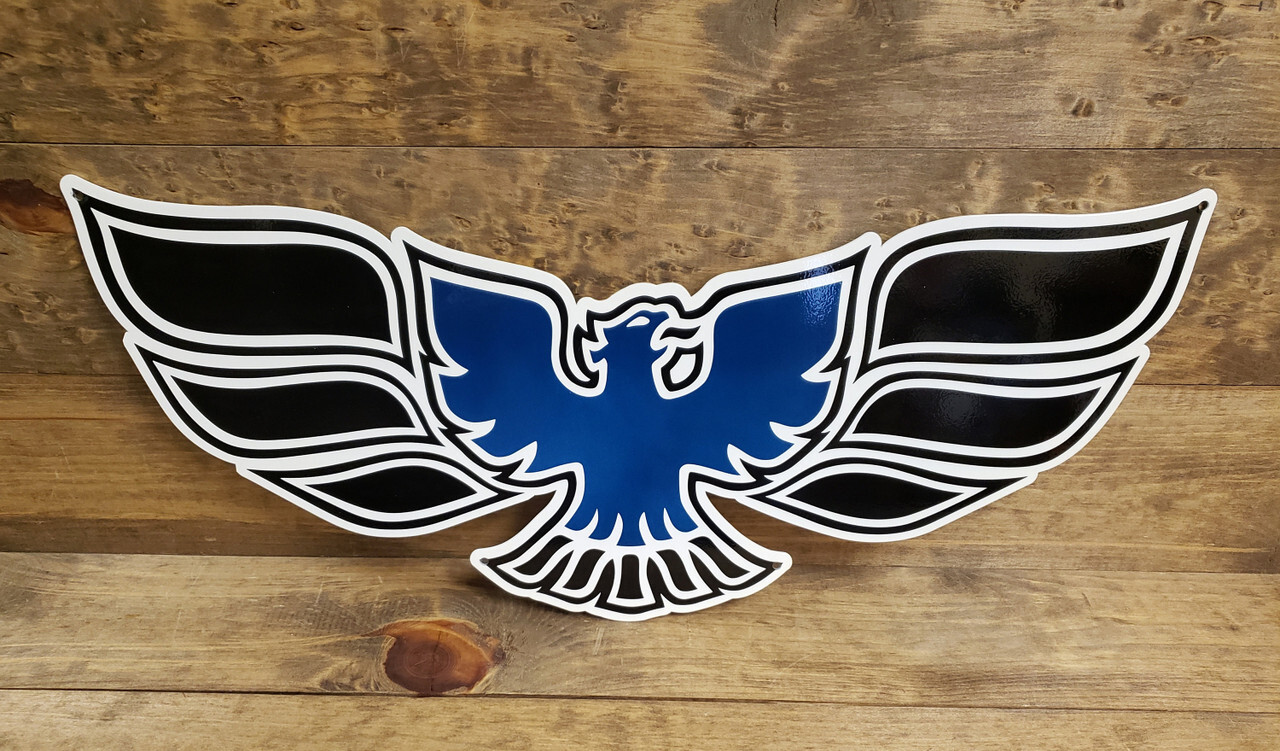 1970-72 Pontiac Firebird Trans Am Emblem Steel Sign 1970-72 Pontiac Firebird Trans Am Emblem Steel Sign