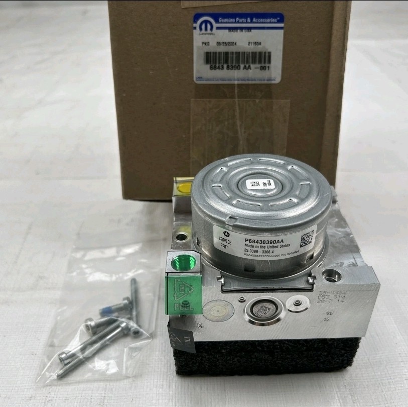 NEW Mopar OEM 2018-2024 Wrangler ABS Anti-Lock Brake Control Unit 68438390AA NEW Mopar OEM 2018-2024 Wrangler ABS Anti-Lock Brake Control Unit 68438390AA
