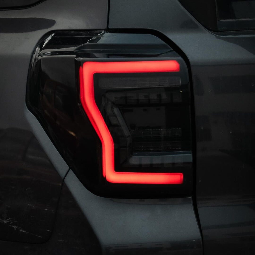 Smoked Fits Toyota 4Runner 2010-2024 LED Tail Light Assembly Sequential One Pair