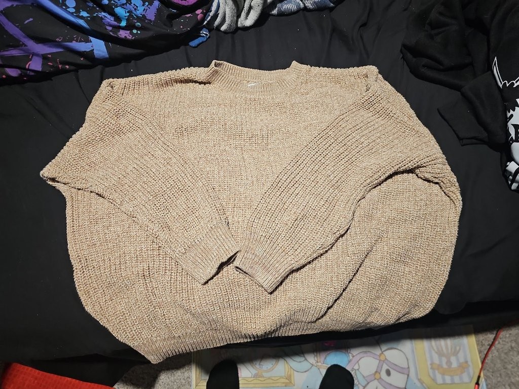 Sonoma Goods for Life Beige Knit Sweater Sonoma Goods for Life Beige Knit Sweater