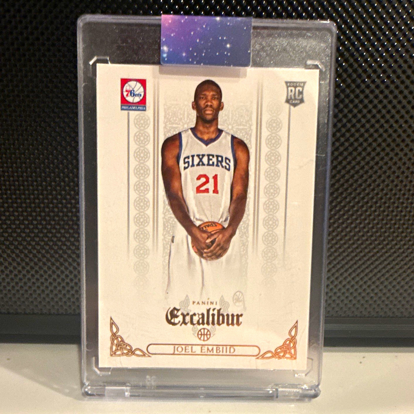 Panini Excalibur 2014-15 Joel Embiid #178 Rookie Base Philadelphia 76ers Panini Excalibur 2014-15 Joel Embiid #178 Rookie Base Philadelphia 76ers